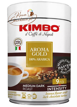 Kimbo Aroma Gold 250g Mielona Sklep Internetowy Kawasmakowa